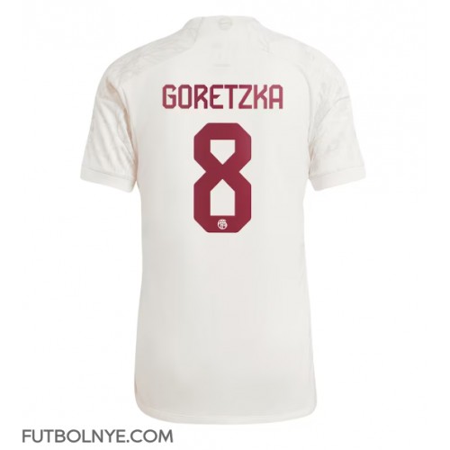 Camiseta Bayern Munich Leon Goretzka #8 Tercera Equipación 2023-24 manga corta